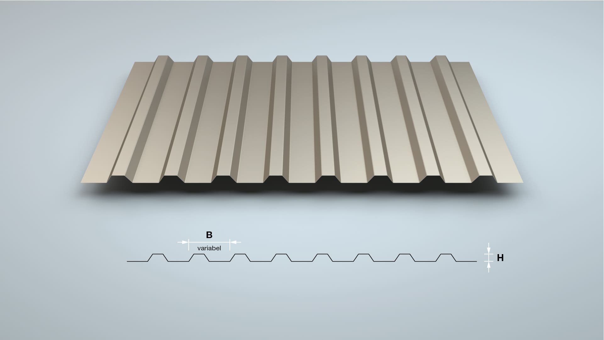 Designblech wellTEC® SR-15/40